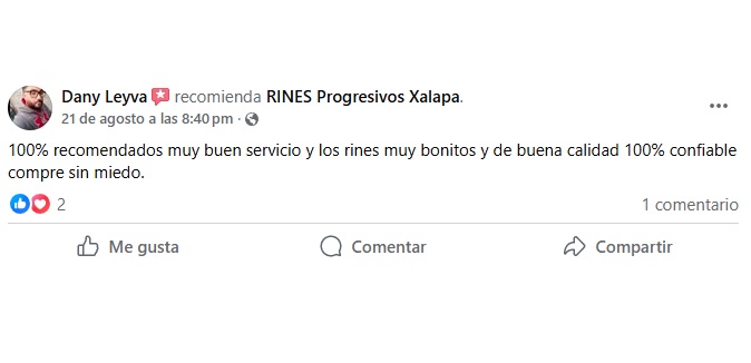 Cliente satisfecho con sus rines deportivos